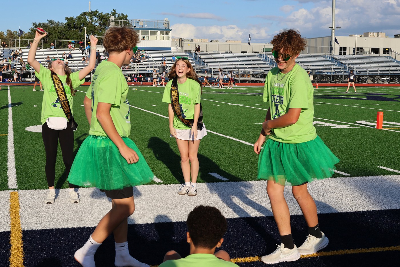 Students playing sports. - <p>Photos from Homecoming Week 2026.</p>